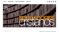 Desktop Screenshot of educadorescristianos.com