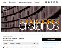 Tablet Screenshot of educadorescristianos.com