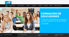 Desktop Screenshot of educadorescristianos.org